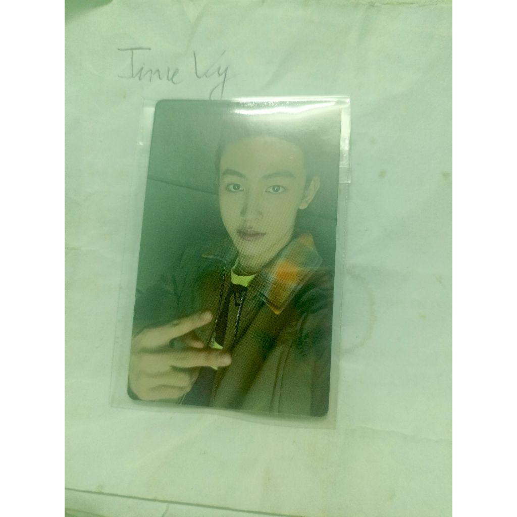 card Seonghyeon lúm Seal rlp weverse shop greengreen cortis