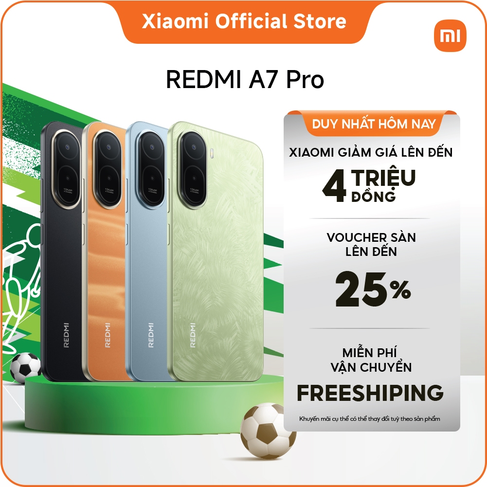 Điện thoại thông minh REDMI A7 Pro | Pin khủng 6000mAh| Màn hình 6.9" sống động