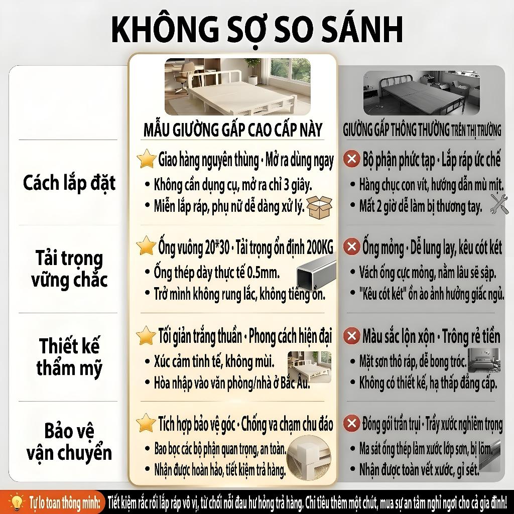 MY Giường gấp gọn giường gấp gọn thông minh Sẵn sàng sử dụng ngay sau khi mở hộp cho mục đích chăm sóc bệnh viện | BigBuy360 - bigbuy360.vn