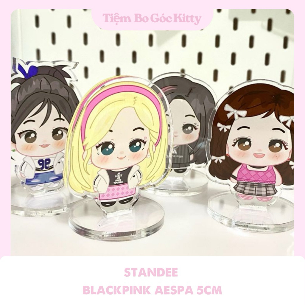 Standee - Keyring BlackPink aespa 5cm Dễ Thương ✨
