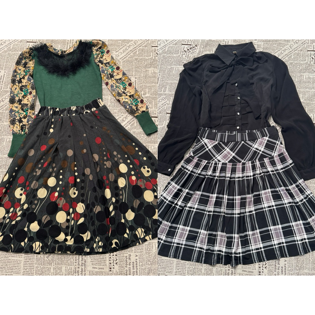 Set váy,set mix,outfit thời trang.