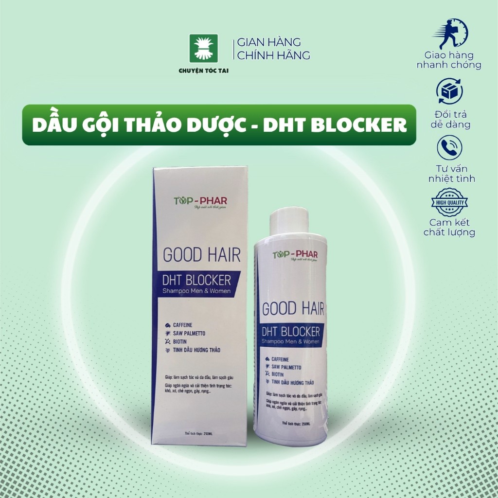 Dầu gội Thảo Dược DHT Blocker Good Hair (250ml)