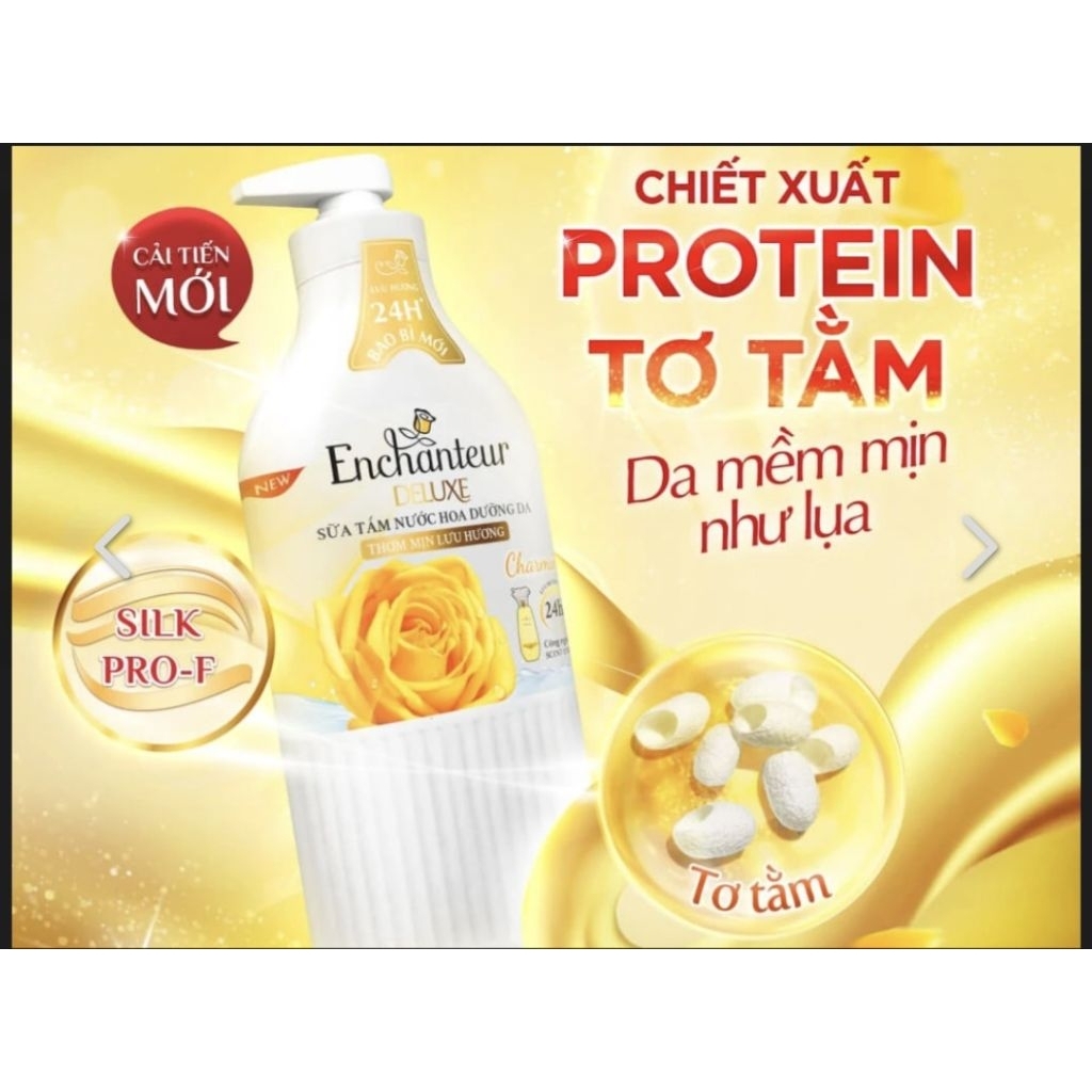 Sữa tắm Enchanteur 650G - 900G.