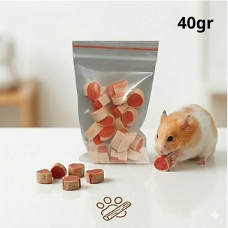 Bò Cuộn Sushi Cho Hamster - Thức Ăn Vặt Giàu Dinh Dưỡng Cho Thú Cưng
