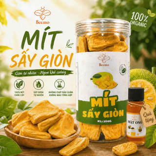 Mít Sấy Giòn Beemo – Mít Sấy Giòn Tan, Thơm Ngọt Tự Nhiên, Trái Cây Sấy