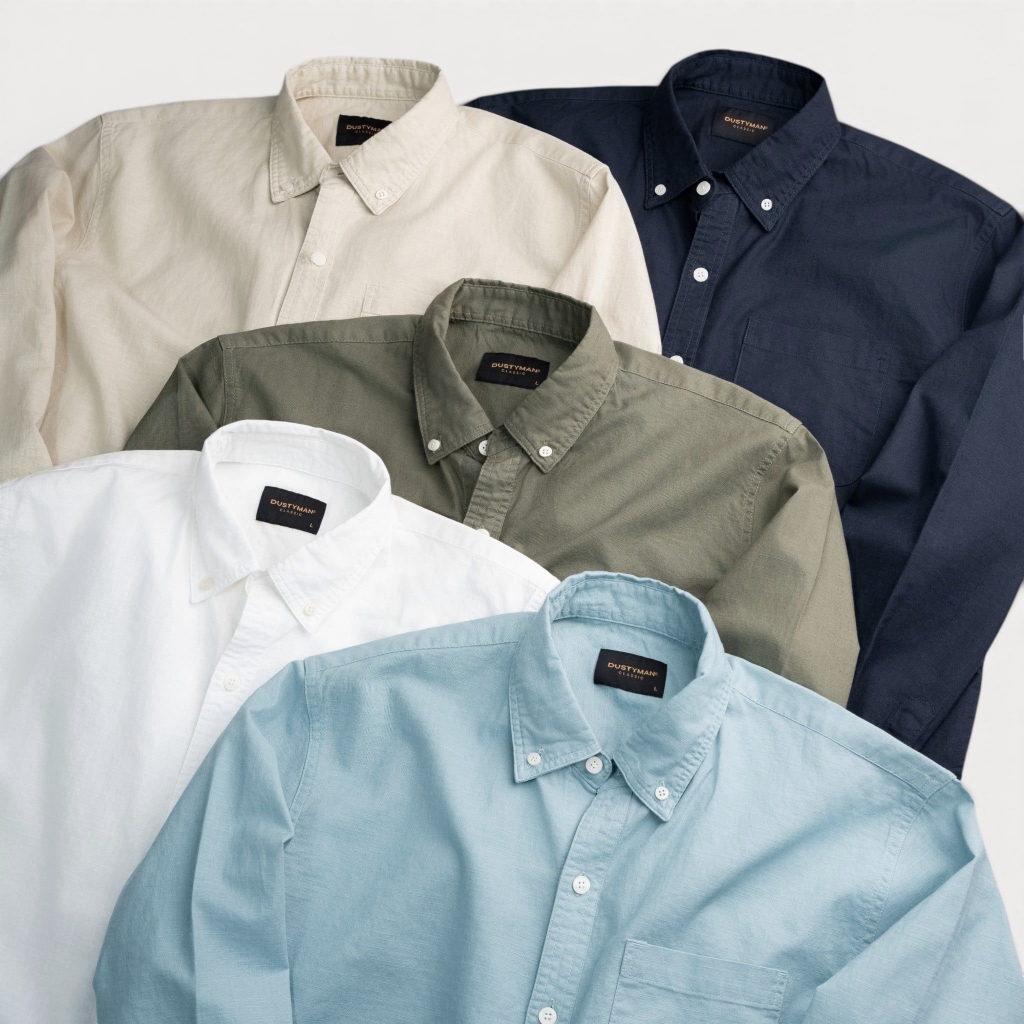Sơ Mi Linen Nam Radley Dustyman,Vải Linen Cao Cấp,Thoáng Mát,Form Regular Fit | BigBuy360 - bigbuy360.vn
