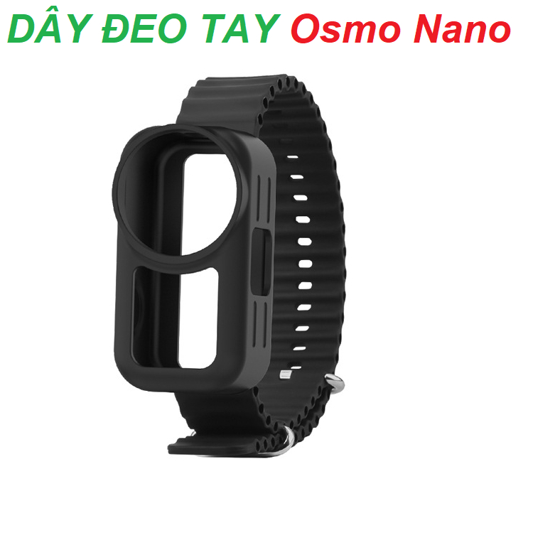 Vỏ bảo vệ Osmo Nano đeo tay bằng silicon - Phụ kiện máy quay hành động Dji Osmo nano