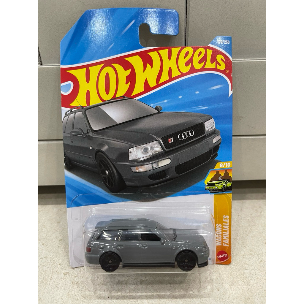 Xe mô hình đồ chơi cơ bản Hotwheels 1:64 - '94 Audi Avant RS2