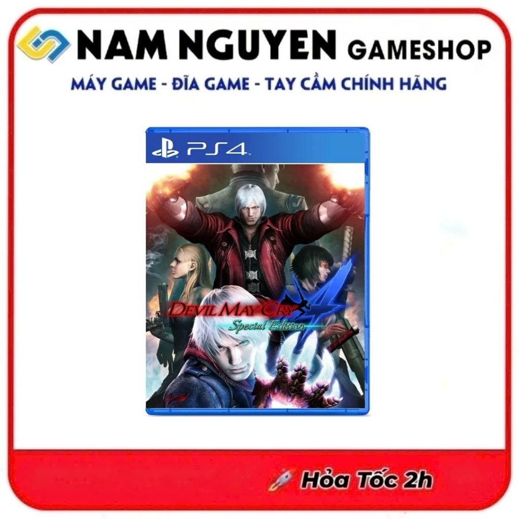 Đĩa Game PS4 | Devil May Cry 4 Special Edition (Bản Đặc Biệt) DMC4