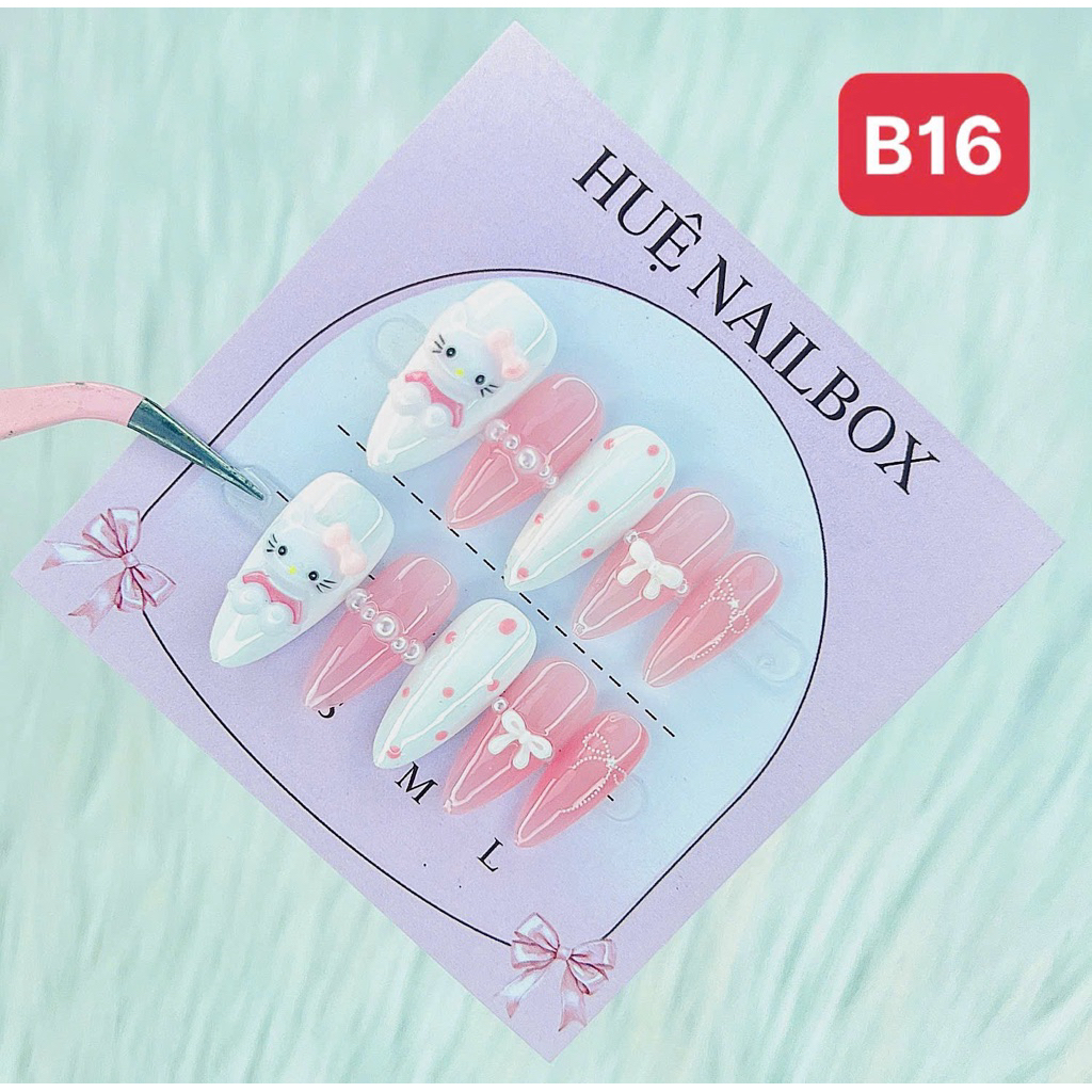 Nailbox thiết kế móng giả B16