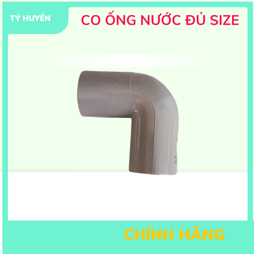 Co ống nước Daiwa, co gắn ống nước phi 21,27,34,42,49, co ống nước 3 góc, co gắn ống nhựa PVC
