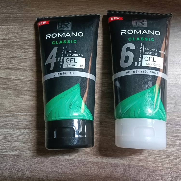 Romano - Gel Tạo Kiểu Tóc Classic 150g