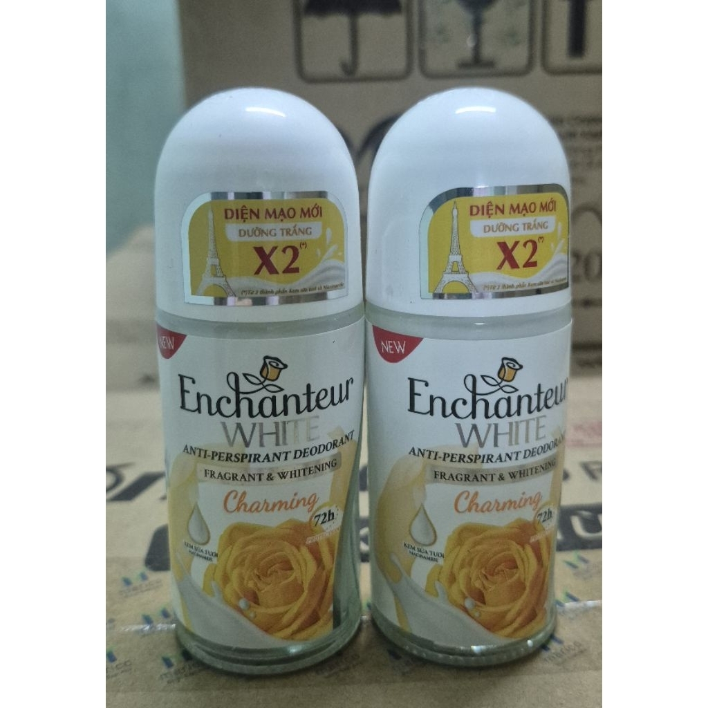 Lăn khử mùi Trắng Da Enchanter 25ml - 50ml.