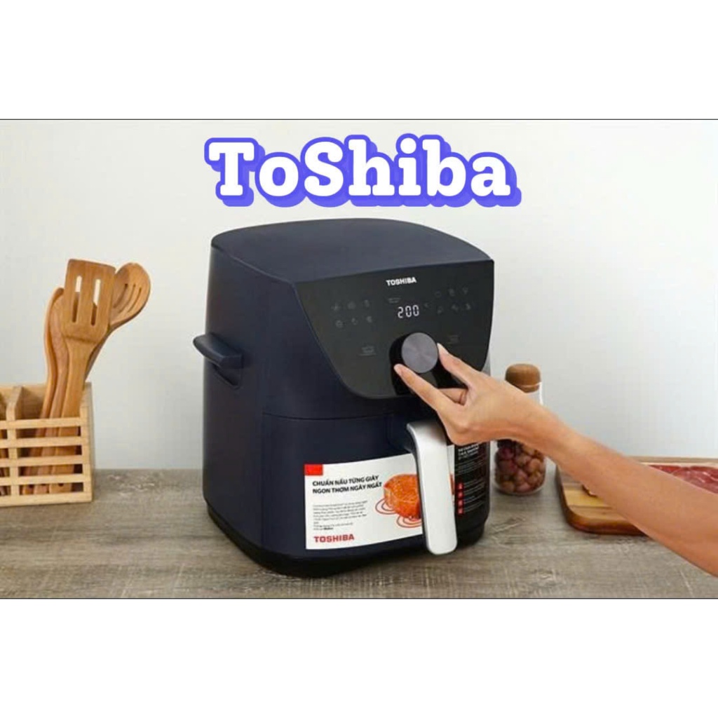 Nồi chiên không dầu Toshiba 7.4 lít AF-74CS2SRVN(B) Mới 100% Chính Hãng Công suất: 1550 - 1850W