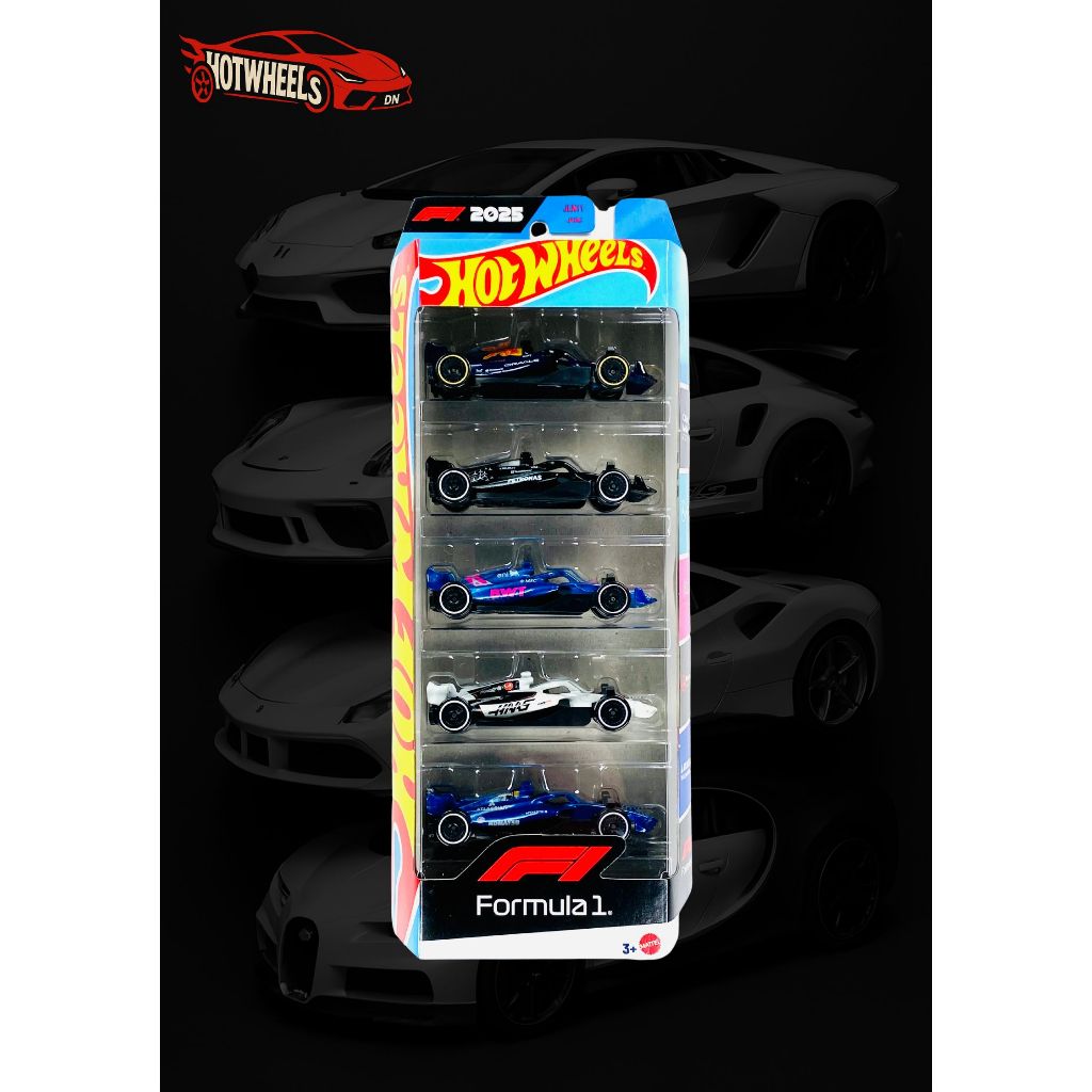 Hotwheels.DN - Xe Hot Wheels Pack 5 Formula 1 (F1)