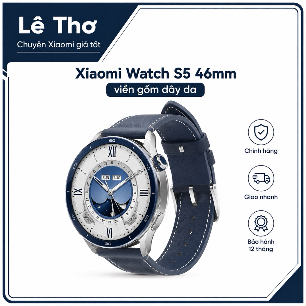 ⌚ XIAOMI WATCH S5 46MM CHÍNH HÃNG – SIÊU PHẨM SMARTWATCH MỚI NHẤT TỪ XIAOMI