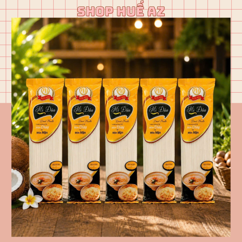 Combo 5 gói mì đũa Phước Hạnh ( 350g / gói) - Đặc sản Huế