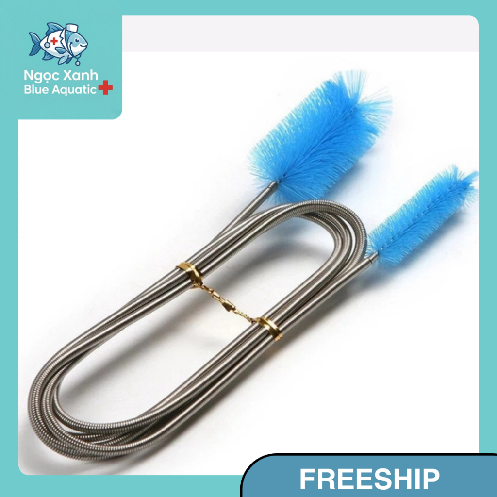 Cọ Vệ Sinh Ống In Out 2 Đầu Dài A503 Chổi Cọ Làm Sạch Ống Lọc Hồ Cá Bể Thủy Sinh