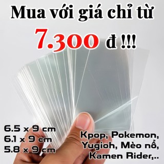 Sleeves bọc bài Pokemon, Mèo nổ Exploding Kittens, Kamen Rider, Kpop, Yugioh bảo vệ bài (50 cái)