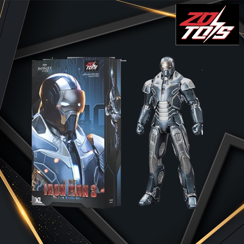 Mô Hình Marvel Iron Man MK40 Shotgun ZD Toys 7 Inch Action Figure – Iron Legion Chính Hãng