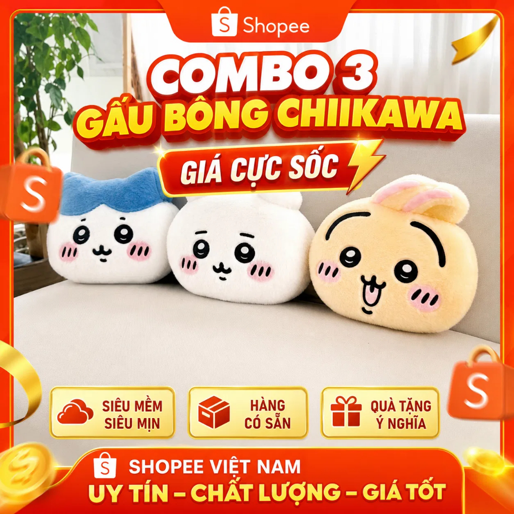 🔥Chiikawa Usagi Hachiware🔥ngoại vi Gối ôm quà sinh nhật bé gái anime doll