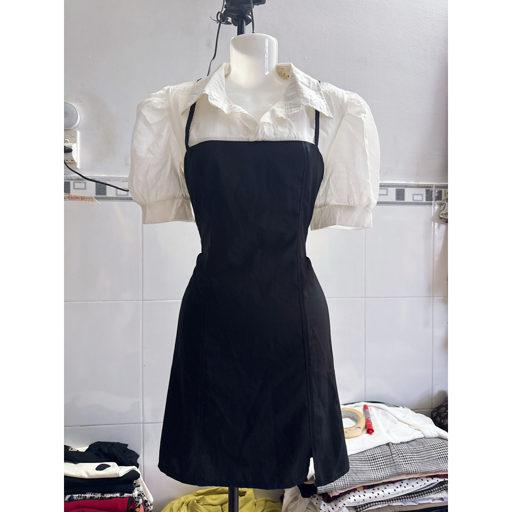 ĐẦM 2HAND SIZE M (1) ( có shopee video)