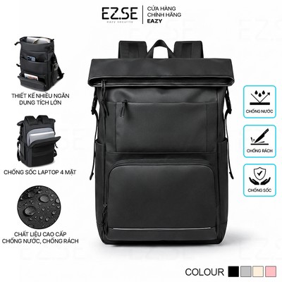 Balo đựng laptop chống nước chống sốc cao cấp EAZY BLA22 , Balo du lịch nam nữ