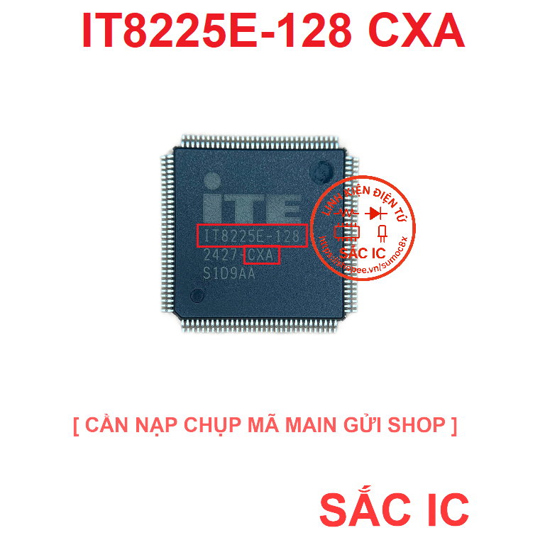 [I224] IT8225E-128 IT8225E 8225 ic nguồn trên bo mạch - Không cần nạp EC - Mới nguyên bản - Original