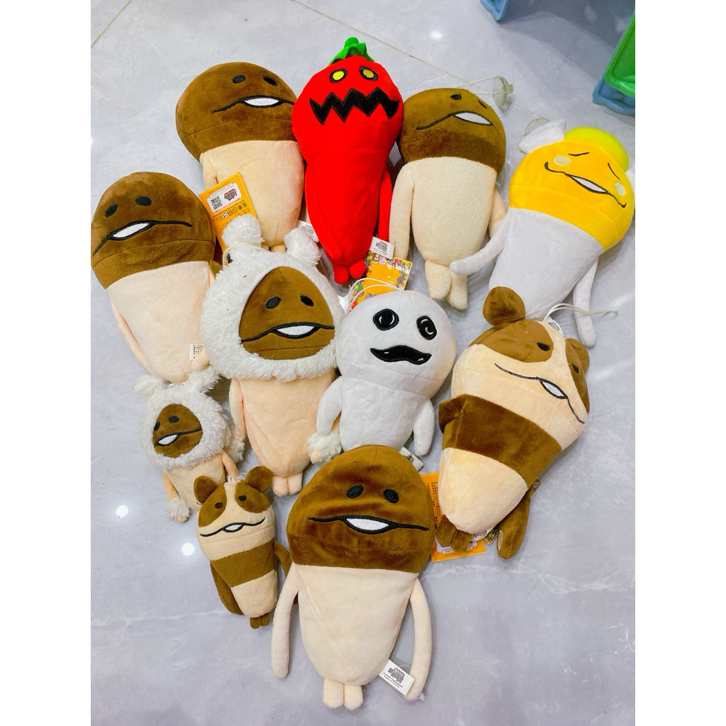 combo 11 gấu bông nấm Nameko 2hnd