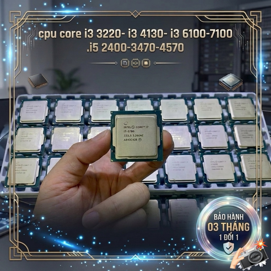 Cpu i5 2400,3470,i5 4570,i3 6100, ,7100, i7 2600,i5 4590,i5 3570