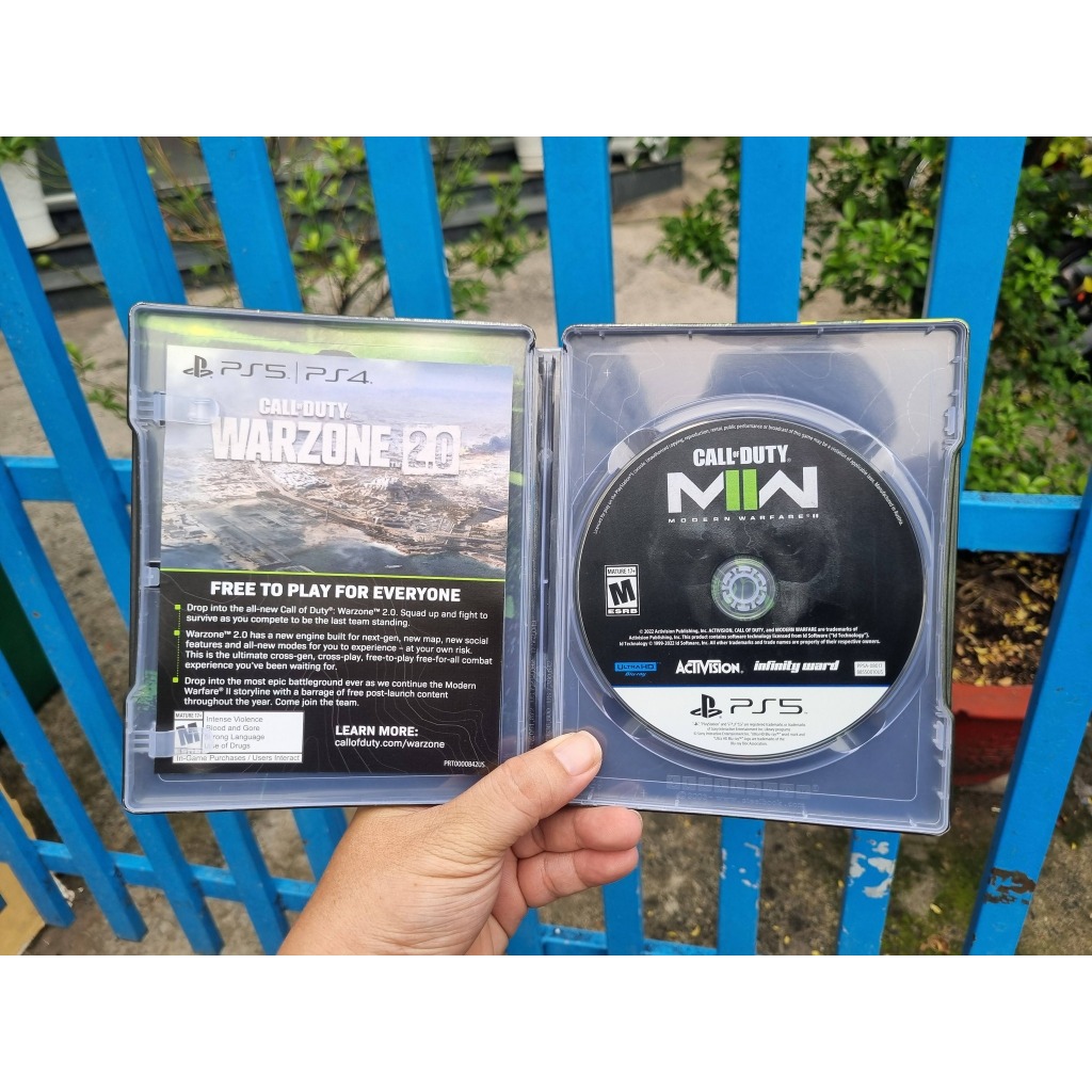 Call of Duty Modern Warfare II Steelbook kèm đĩa game