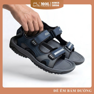Sandal rova rv964ch đế cao su quai ngang thời trang đi học dạo phố đi biển nam nữ