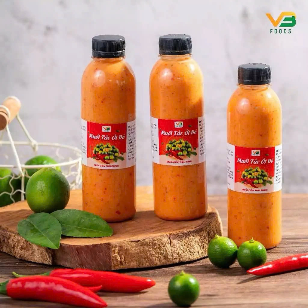 combo 3 chai sốt chấm thần thánh VB foods