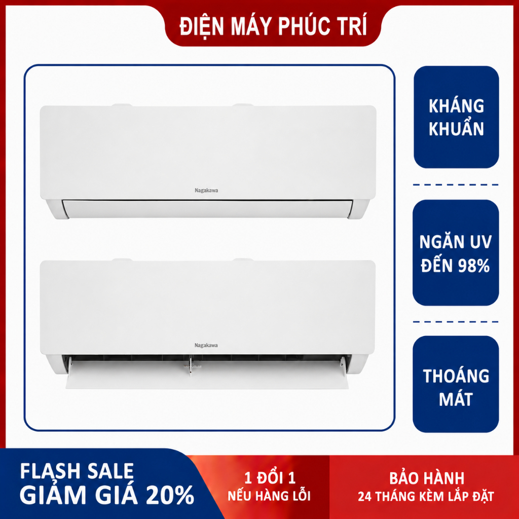 Máy lạnh NAGAKAWA NIS-C18R2U51