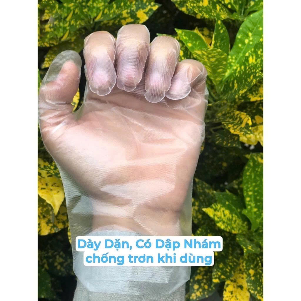Busan, Găng tay Nilon TPE Busan siêu dai (hộp 50c) - Hanashop
