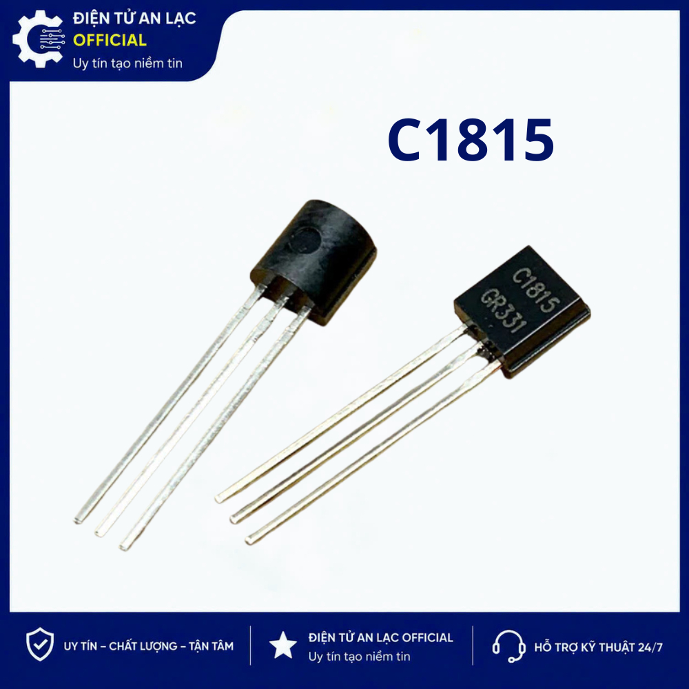 [10 con] Transistor C1815 2SC1815 TO-92 NPN 50V 150mA