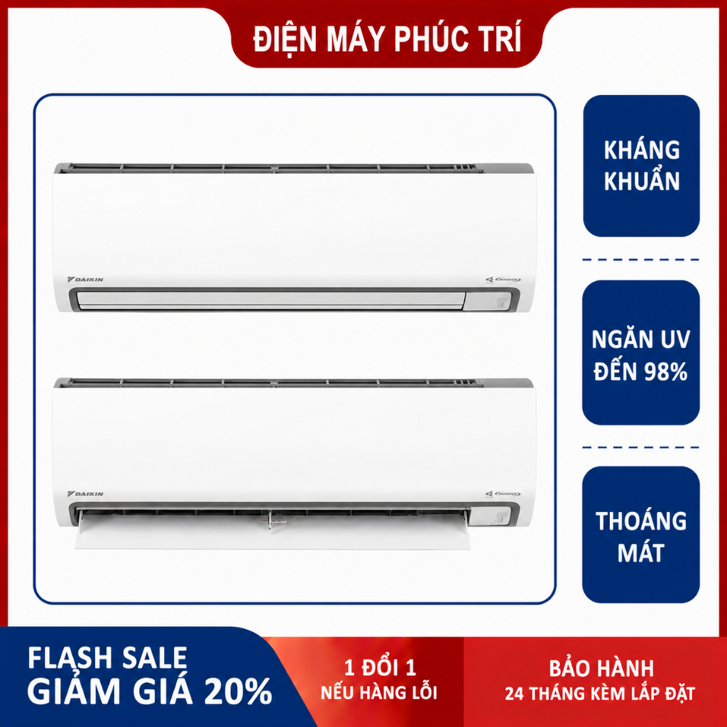 Máy lạnh DAIKIN FTKB50ZVMV/RKB50ZVMV