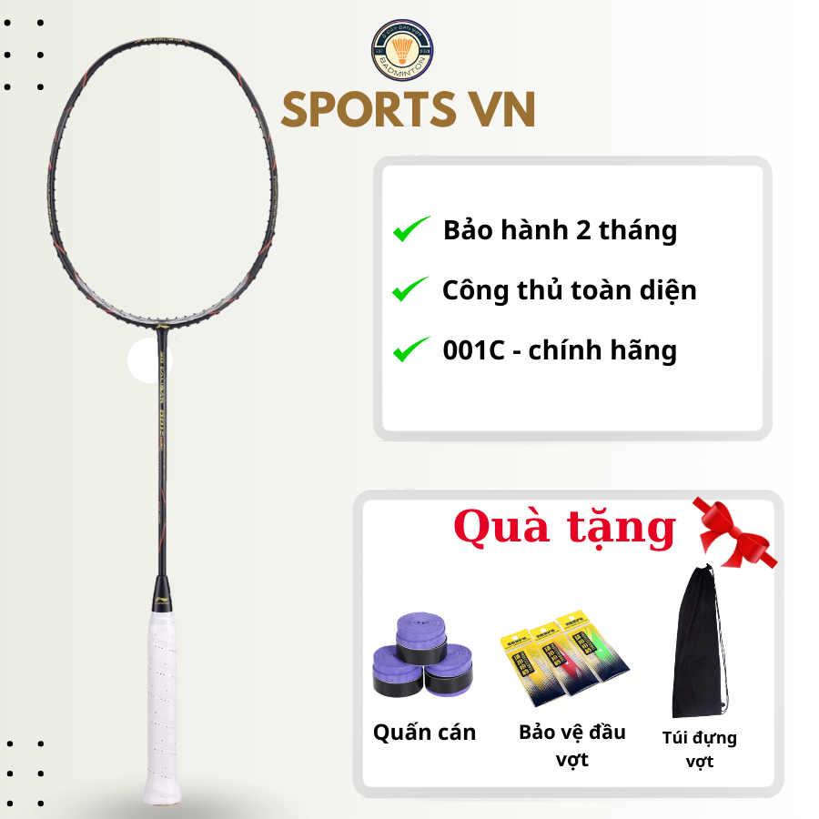 Vợt Cầu Lông L.ning 3D Calibar 001C chính hãng