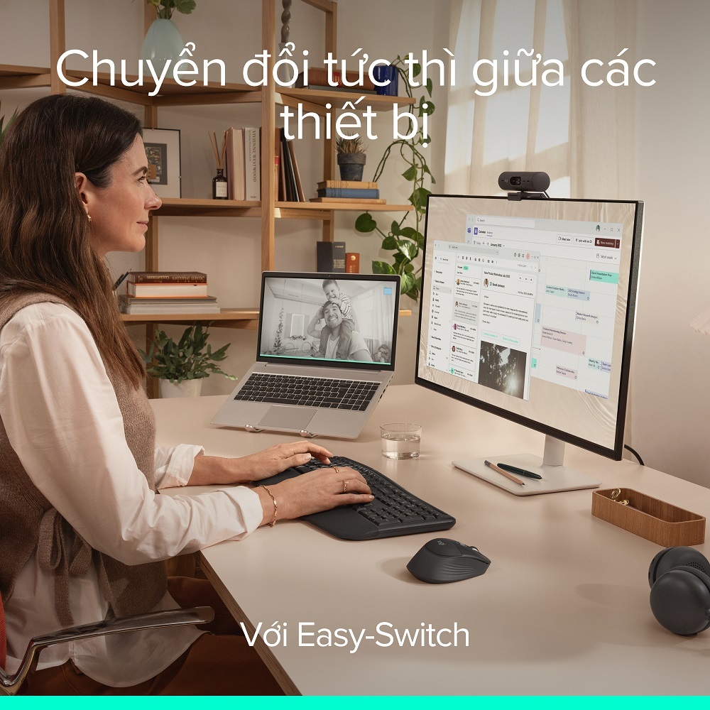 Logitech Signature Comfort Plus M850 L Wireless Mouse - Bluetooth, Palm Cushion | BigBuy360 - bigbuy360.vn