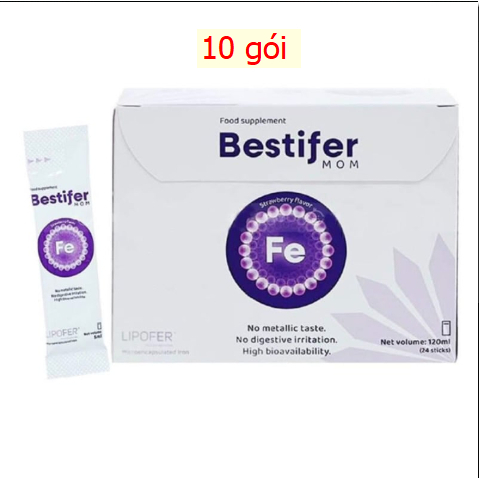 [Quà tặng không bán] Thực phẩm bảo vệ sức khỏe Bestifer Mom-GF-LINE 10 gói_0908