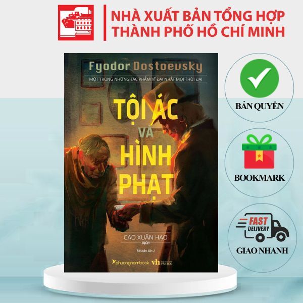 Sách Tội Ác Và Hình Phạt - Dostoevsky (Bìa cứng)