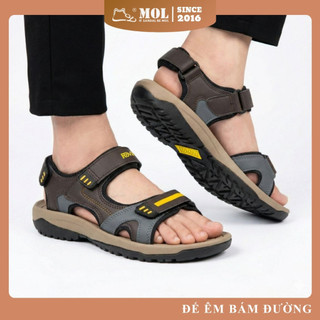 Sandal rova rv964br đế cao su quai ngang thời trang đi học dạo phố đi biển nam nữ