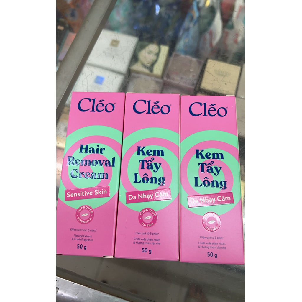 Kem Tẩy Lông Cho Da Nhạy Cảm Cleo Avocado Hair Removal Cream Sensitive