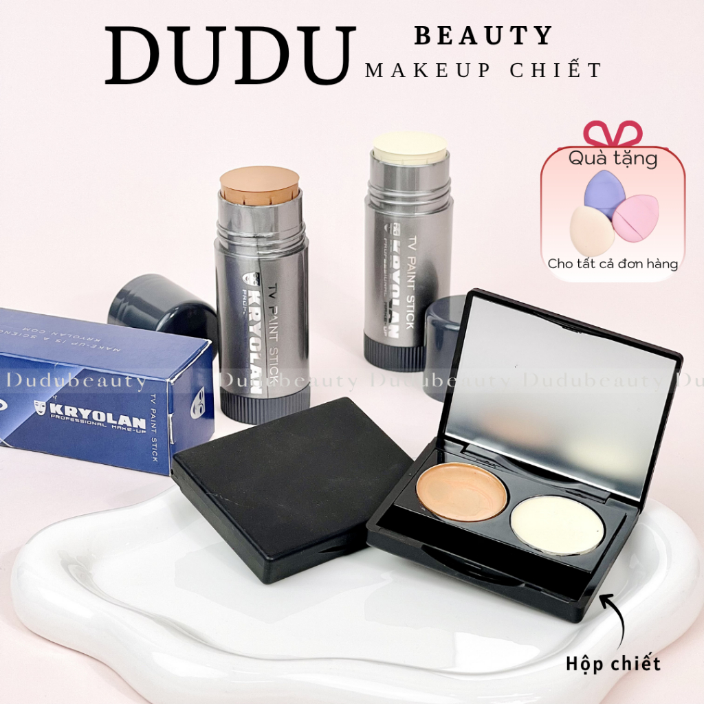 Bắt sáng Highlight + Tạo khối Kryolan TV Paint Stick Dạng Thỏi Makeup chuyên nghiệp, tiện dụng 25g