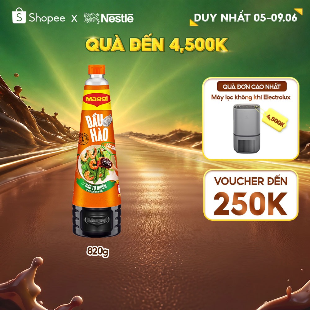 Dầu hào Maggi chai 820g