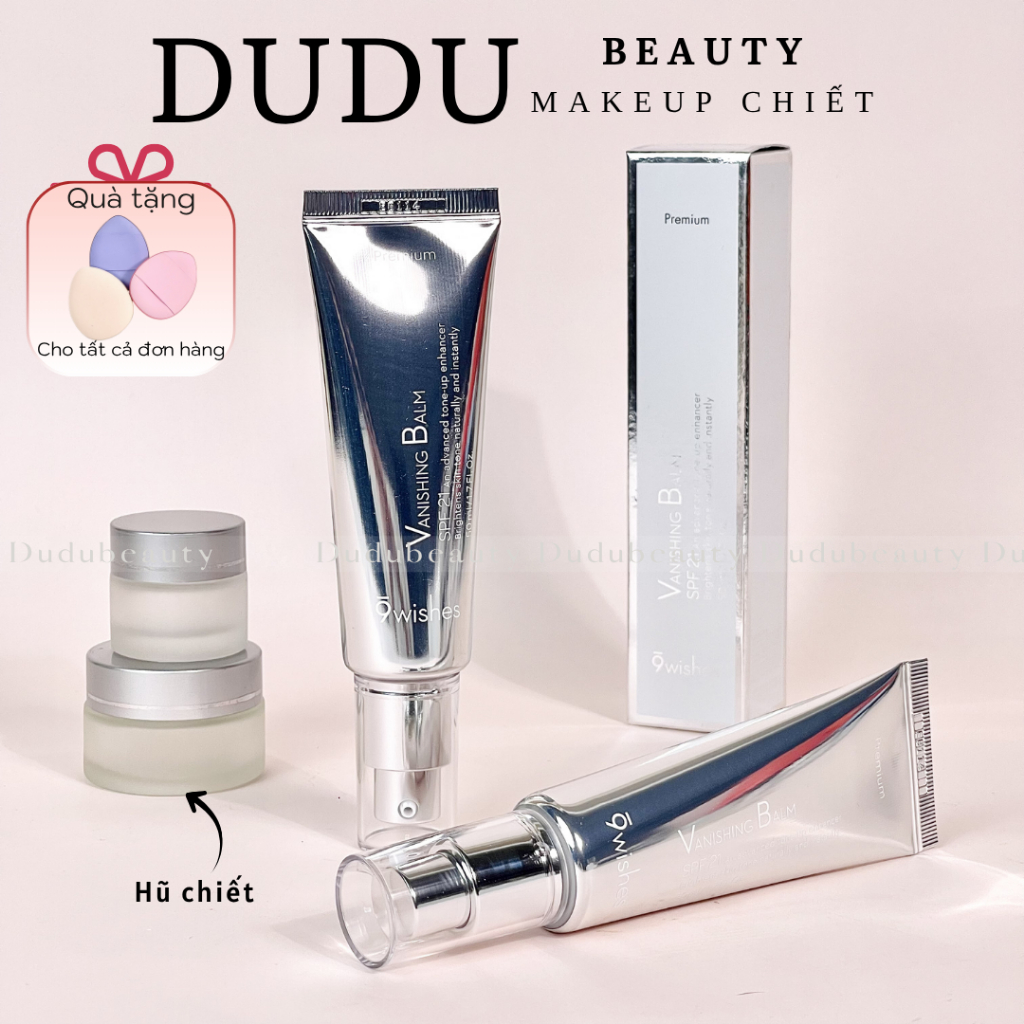 Kem Dưỡng Nâng Tone 9Wishes Vanishing Balm Premium SPF21 50ml