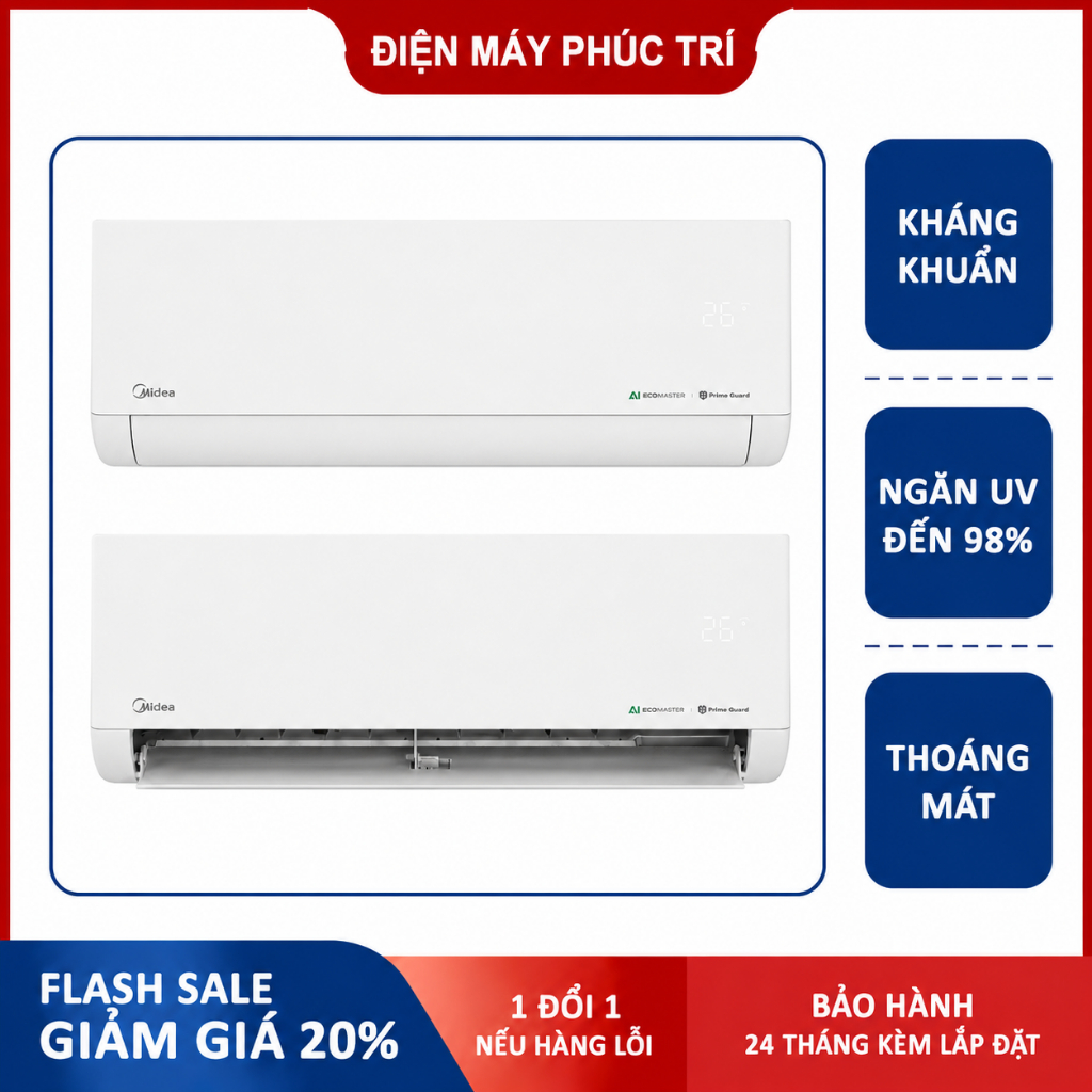 Máy Lạnh Midea MSAGA-13CRDN8