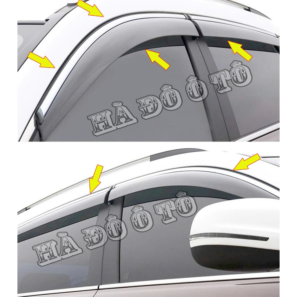 Vè Mưa Mercedes E 2017 2018 2019 2020 2021 2022 2023 - Viền Che Mưa Cánh Cửa Mercedes E180 E200 E300