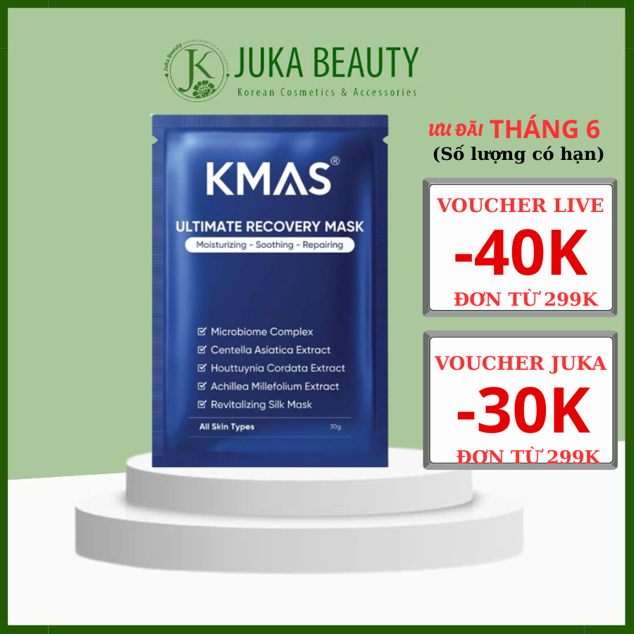 (GIAO TỪ 3 MASK) Mặt nạ dưỡng ẩm Kmas Ultimate Recovery Mask 30g