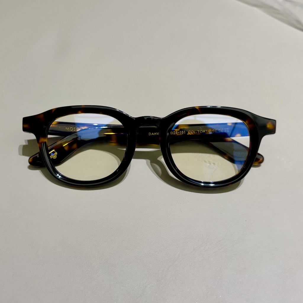 Gọng kính Moscot DAHVEN NYC COL.TORTOISE -  dáng soft square acetate size 47-24-151 - Fusuma Optical